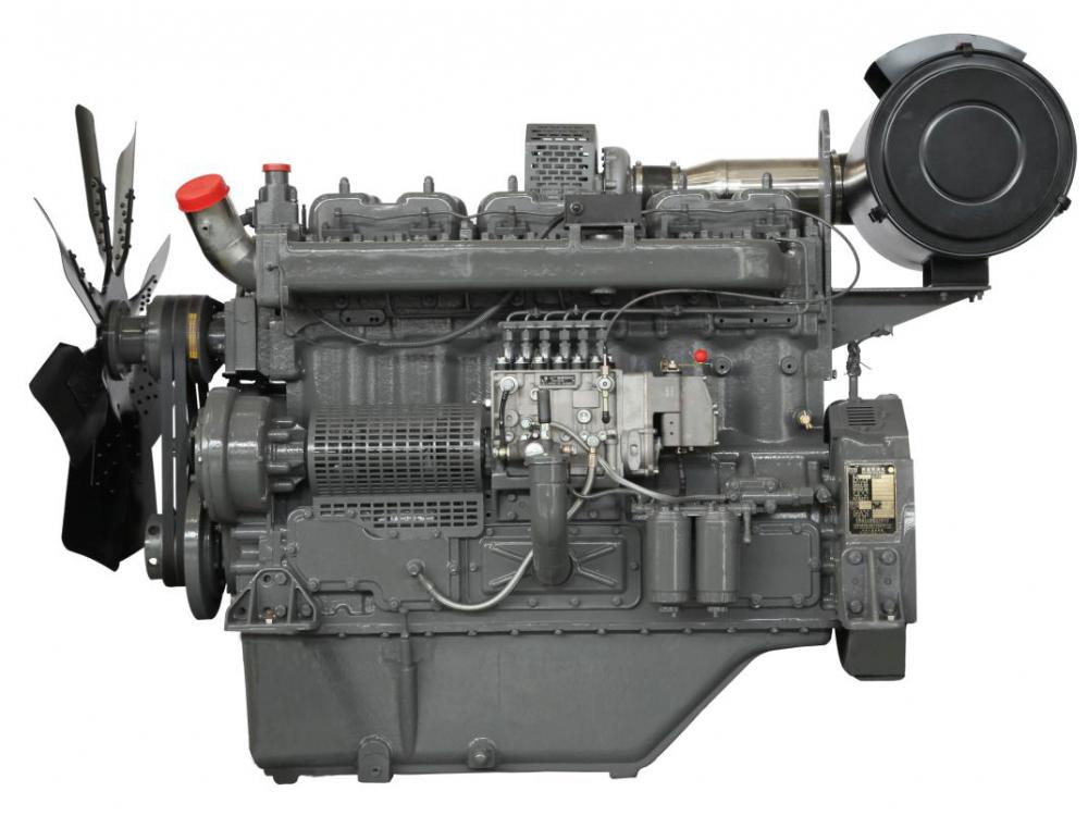 Промышленный дизельный двигатель, рядный 6-цилиндровый
